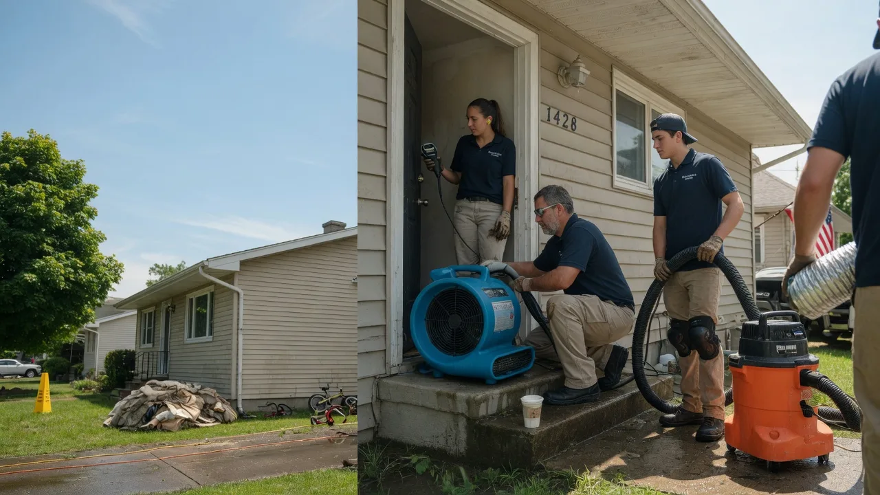 Water Damage Restoration in Calvin, PA near me